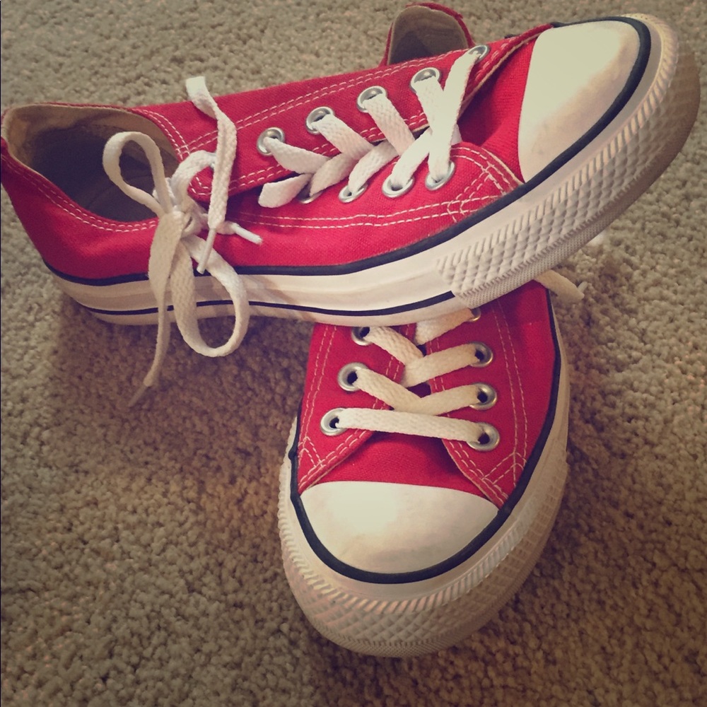Red Converse Shoes